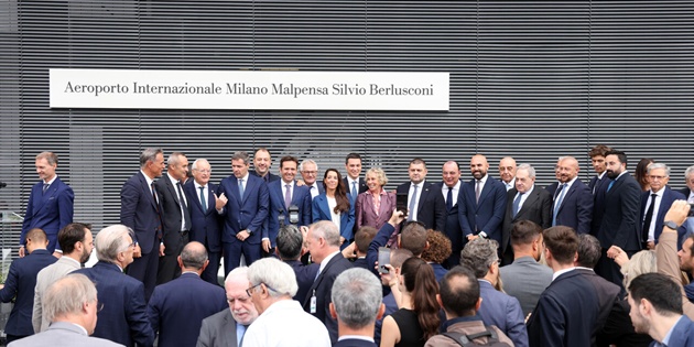 Silvio Berlusconi’nin Adı Resmen Malpensa Havalimanı’na Verildi